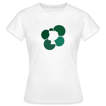 Groove Funky 70s - Women's T-Shirt - white - Front - AI Model Female 172 dark (172cm)