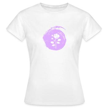 Florist Gießkanne Flower Power - Frauen T-Shirt - Weiß - Vorne - AI Model Female 172 dark (172cm)