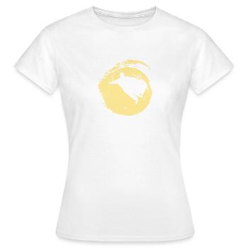 Wingsuit Gleiter - Frauen T-Shirt - Weiß - Vorne - AI Model Female 172 dark (172cm)