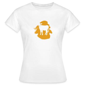 Vegan Veganerin - Frauen T-Shirt - Weiß - Vorne - AI Model Female 172 dark (172cm)