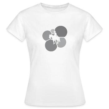 Western Sheriff Rider - Women's T-Shirt - white - Front - AI Model Female 172 dark (172cm)