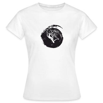 Matériel d’escalade Accrobranche - T-shirt Femme - blanc - Devant - AI Model Female 172 dark (172cm)