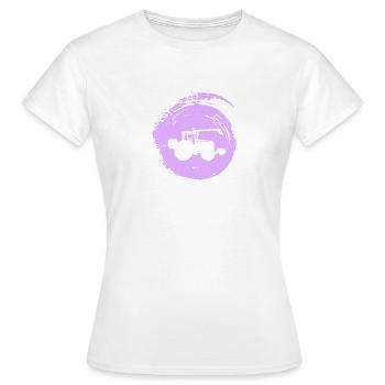 Bauer Mähdrescher - Frauen T-Shirt - Weiß - Vorne - AI Model Female 172 dark (172cm)