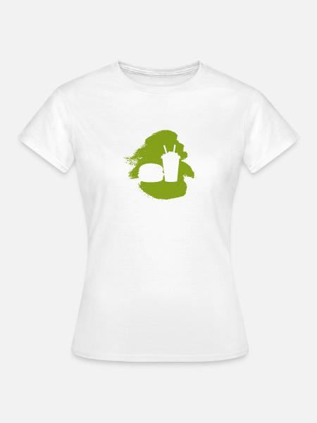 Imbiss lecker Mahlzeit - Frauen T-Shirt - Weiß