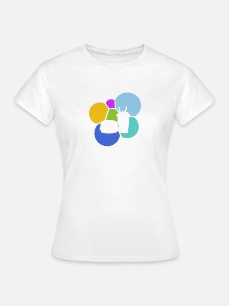 Imbiss Fast Food - Frauen T-Shirt - Weiß