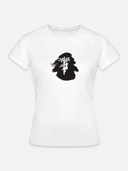 Baumklettern Aufstieg Kletteraffe - Frauen T-Shirt - Weiß