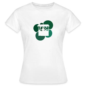 Fast Food Imbiss - Frauen T-Shirt - Weiß - Vorne - AI Model Female 172 dark (172cm)