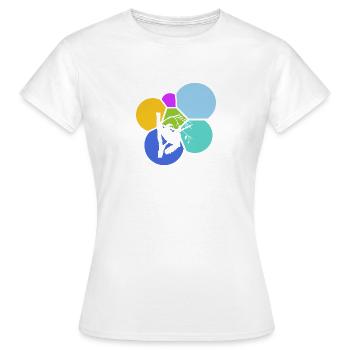 Faultier Müdigkeit Schlafen - Frauen T-Shirt - Weiß - Vorne - AI Model Female 172 dark (172cm)