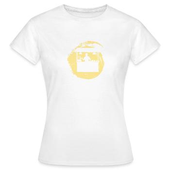Burgers Restauration rapide - T-shirt Femme - blanc - Devant - AI Model Female 172 dark (172cm)