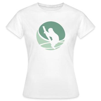 Faul Rest Müdigkeit - Frauen T-Shirt - Weiß - Vorne - AI Model Female 172 dark (172cm)