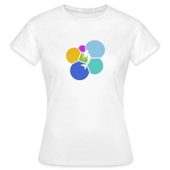 Fabelwesen Neptun - Frauen T-Shirt - Weiß - Vorne - AI Model Female 172 dark (172cm)