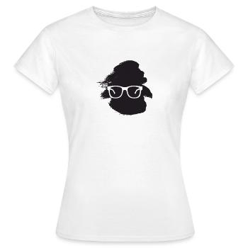 Lecture Littérature Roman - T-shirt Femme - blanc - Devant - AI Model Female 172 dark (172cm)
