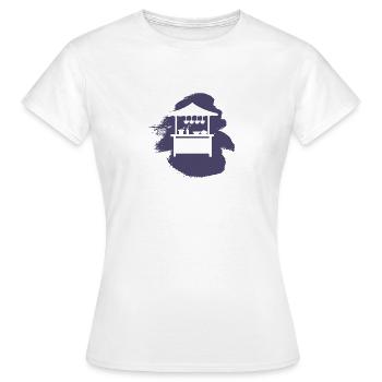 Restauration rapide délicieuse - T-shirt Femme - blanc - Devant - AI Model Female 172 dark (172cm)