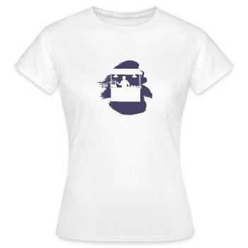 Snack Meal Food Truck - Women's T-Shirt - white - Front - AI Model Female 172 dark (172cm)