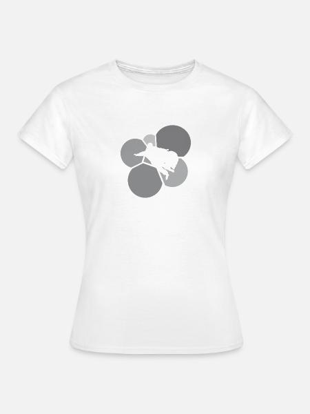 Wingsuit Base Jumping - Frauen T-Shirt - Weiß