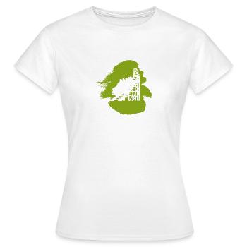 Grande roue Lukas Maßkrug - T-shirt Femme - blanc - Devant - AI Model Female 172 dark (172cm)