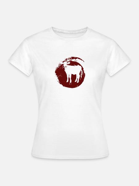 Vegan Animal Rights Bio - Frauen T-Shirt - Weiß