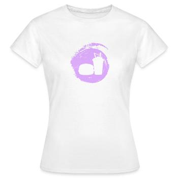 Imbiss Imbisswagen lecker - Frauen T-Shirt - Weiß - Vorne - AI Model Female 172 dark (172cm)