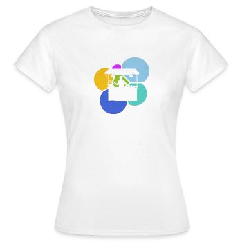 Snack Burgers Restauration rapide - T-shirt Femme - blanc - Devant - AI Model Female 172 dark (172cm)