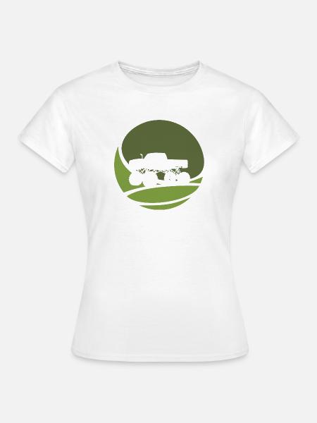Reifen Geländefahrer - Frauen T-Shirt - Weiß