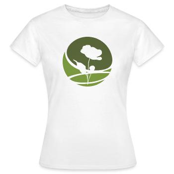Floristik Florist Hobbygärtner - Frauen T-Shirt - Weiß - Vorne - AI Model Female 172 dark (172cm)