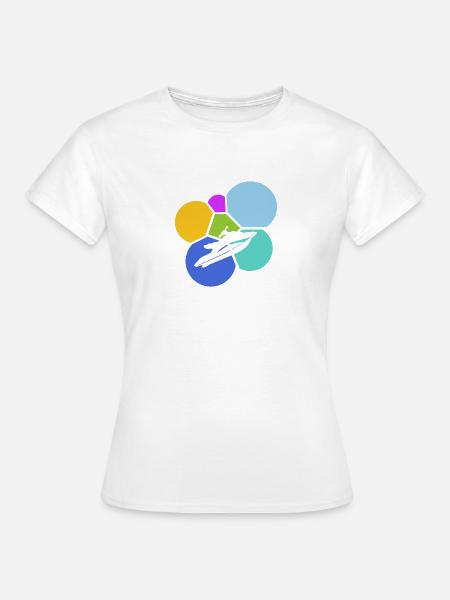 Wasserski Motorboot Wakeskate - Frauen T-Shirt - Weiß
