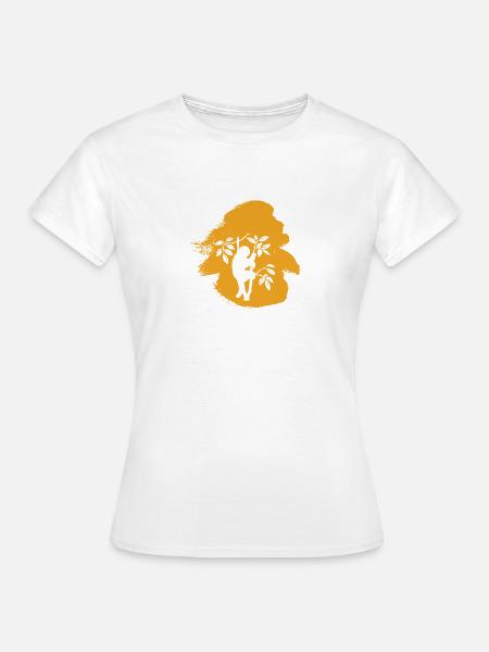 Faul Chill Rest - Frauen T-Shirt - Weiß