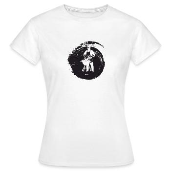 Barbecue Grill Couverts - T-shirt Femme - blanc - Devant - AI Model Female 172 dark (172cm)