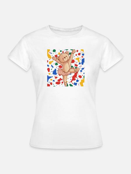 Ballerina Schwanensee - Frauen T-Shirt - Weiß