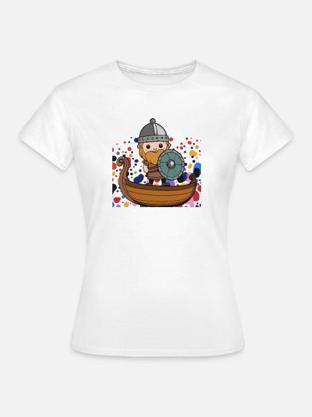 Wikinger Nordisch celtic - Frauen T-Shirt - Weiß