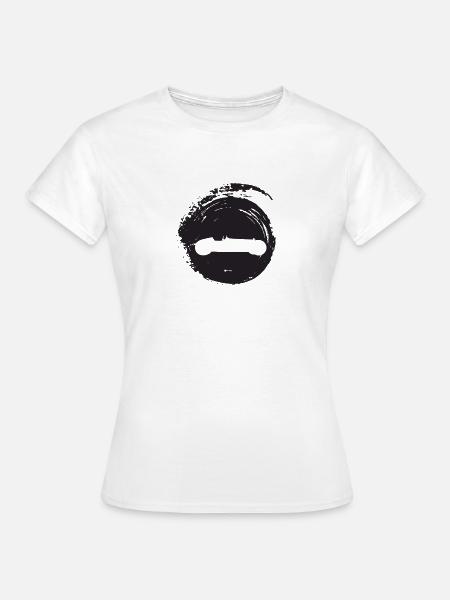 Driften Renner Rennbahn - Frauen T-Shirt - Weiß