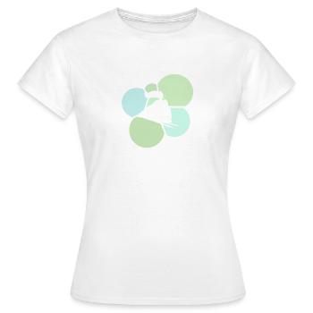Chemin de fer Locomotive à vapeur Locomotive à vapeur - T-shirt Femme - blanc - Devant - AI Model Female 172 dark (172cm)
