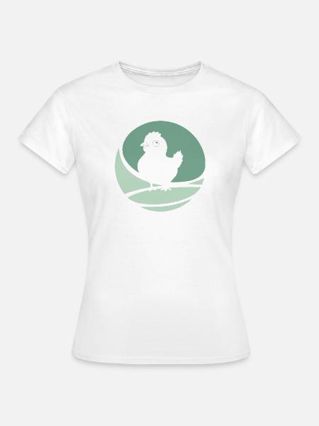 Hühnerstall Ei Geflügel - Frauen T-Shirt - Weiß