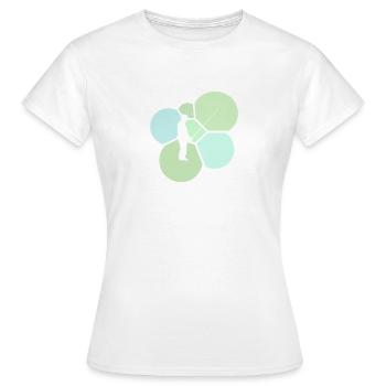 Fischen Fischerei Angelrute - Frauen T-Shirt - Weiß - Vorne - AI Model Female 172 dark (172cm)