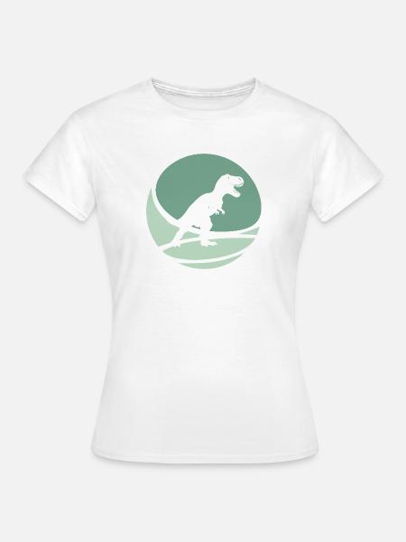 Dinosaurs Reptil - Frauen T-Shirt - Weiß