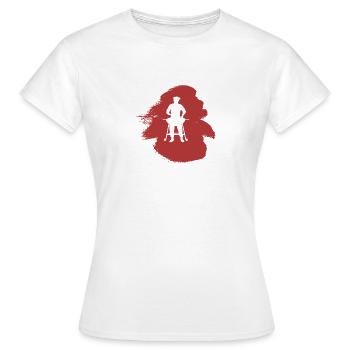 Barbecue Grillen - Frauen T-Shirt - Weiß - Vorne - AI Model Female 172 dark (172cm)