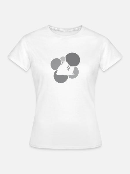 Computerwetenschapper, hacker, computerfreak - Vrouwen T-shirt - wit