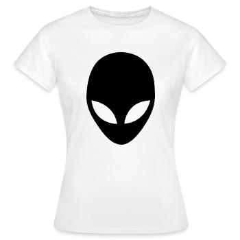 étranger - T-shirt Femme - blanc - Devant - AI Model Female 172 dark (172cm)