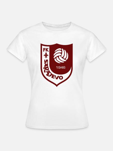 FK Sarajevo - Frauen T-Shirt - Weiß