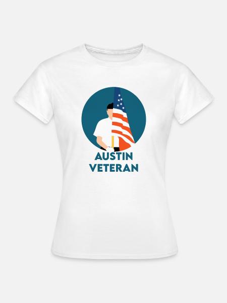 Austin-Veteran - Frauen T-Shirt - Weiß