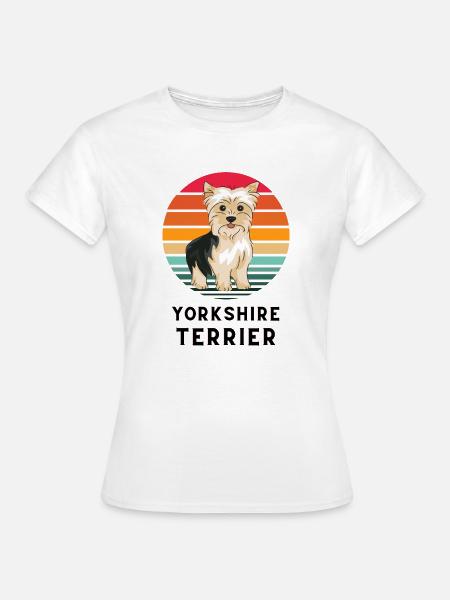 Offizielles Yorkshire Terrier Design für Besitzer - Frauen T-Shirt - Weiß