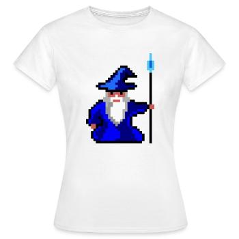 pixel - Women's T-Shirt - white - Front - AI Model Female 172 dark (172cm)