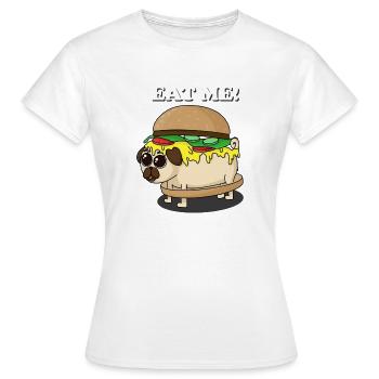 Burgir - T-shirt Femme - blanc - Devant - AI Model Female 172 dark (172cm)