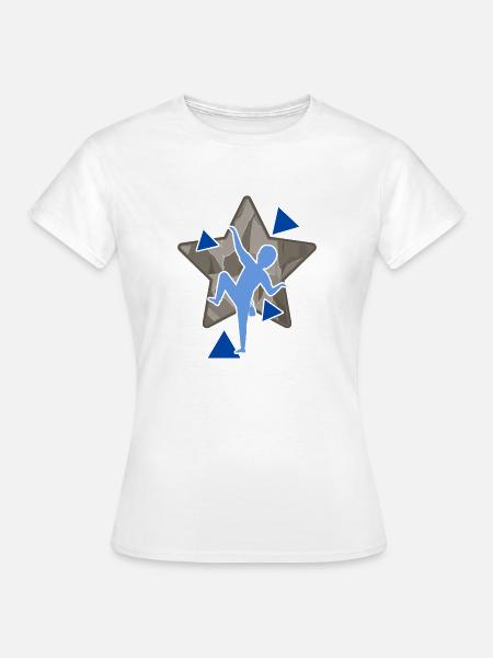 bouldern boulderstar kletterhalle boulder - Frauen T-Shirt - Weiß