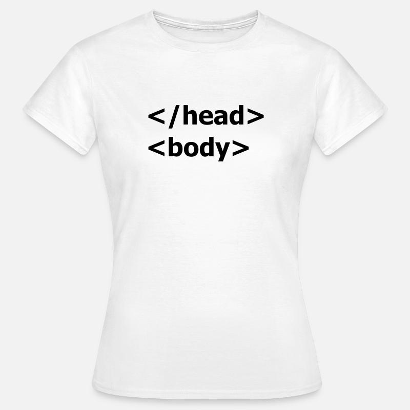 HTML Fun - Women's T-Shirt - white