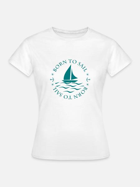 Segeln - Frauen T-Shirt - Weiß