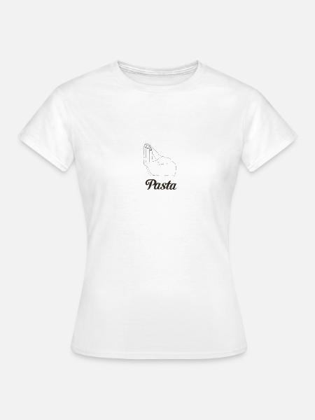 pasta - Frauen T-Shirt - Weiß