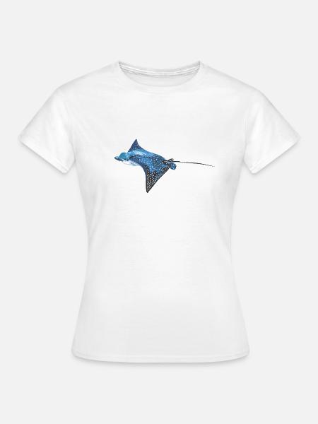 Rochen - Frauen T-Shirt - Weiß