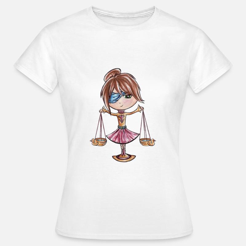 Zodiac: Libra - Women's T-Shirt - white