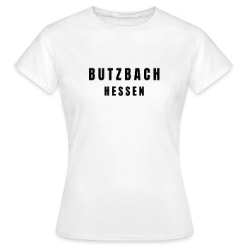 Butzbach, Hesse - T-shirt Femme - blanc - Devant - AI Model Female 172 dark (172cm)